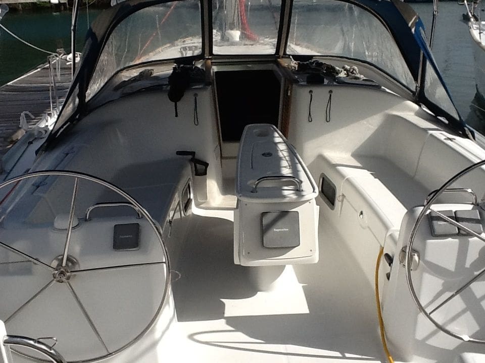 NESC Beneteau 39 Cockpit